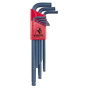 Key Wrench Set Hex Ball Metric BLX9 Bondhus