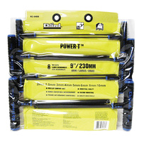 Key Wrench Set Hex 2-10mm TBar Ball End Eklind