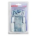 Hinge Butt Double Right Hand 1 Pair C/W Screws