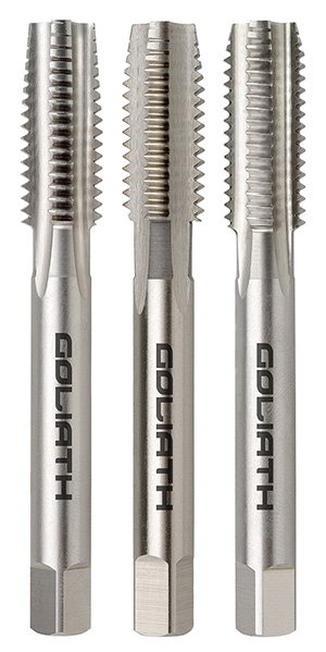 Hand Tap 9/16-12 BSW LH Set HSGT Goliath