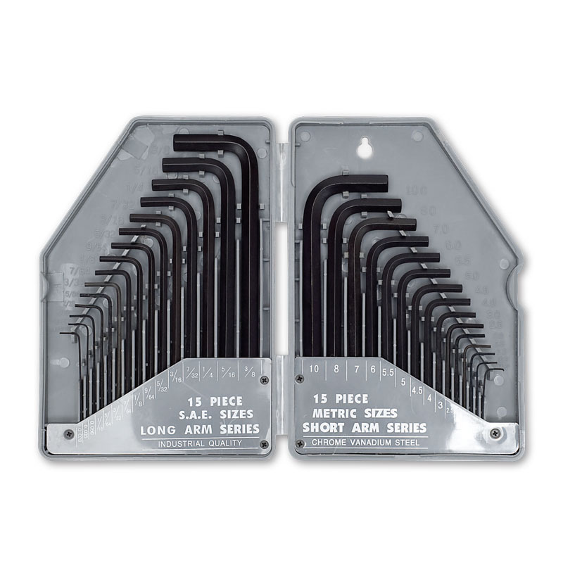 Key Wrench Set Hex 30pc Typhoon