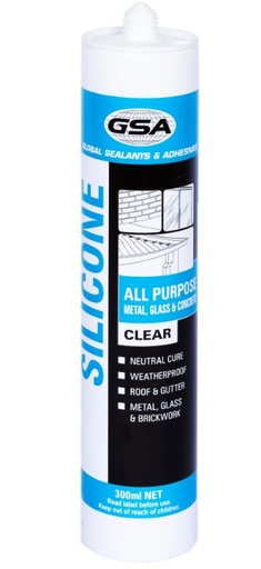 [GSA.6976C] Silicone Clear GSA Cartridge
