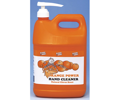 [QS.OPB5L] Hand Cleaner Orange Power 5Lt c/w Pump Quick Smart