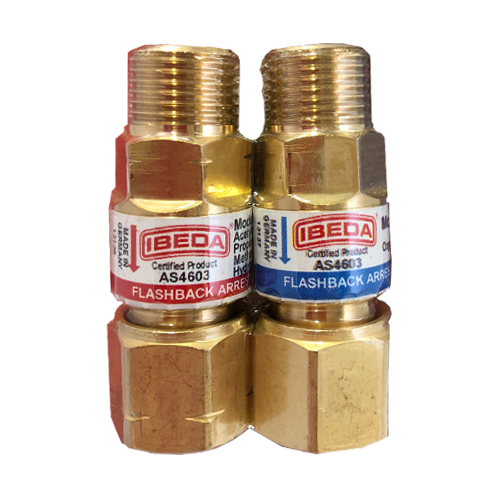 [TES.FTD] Flashback Arrestor Torch End (Fuel/Oxy) 2pk Tesuco