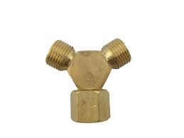 [TM.37AO2] Hose Fitting Y Piece Argon / Oxygen