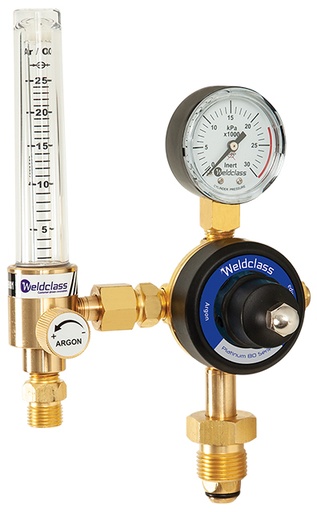 [WC.4-ABFR25] Regulator Argon Bobbin 0-25 lpm Weldclass