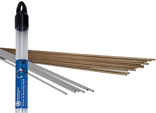 [WC.P2-FRMB24B/10] Filler Rod Gas Manganese Bronze 2.4mm                                                          