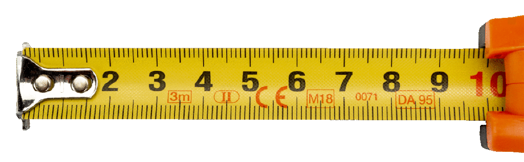 Tape Measure 8m Metric Auto Lock Bahco