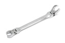Spanner Set Flare Nut Flex Head 9-21mm 6pc