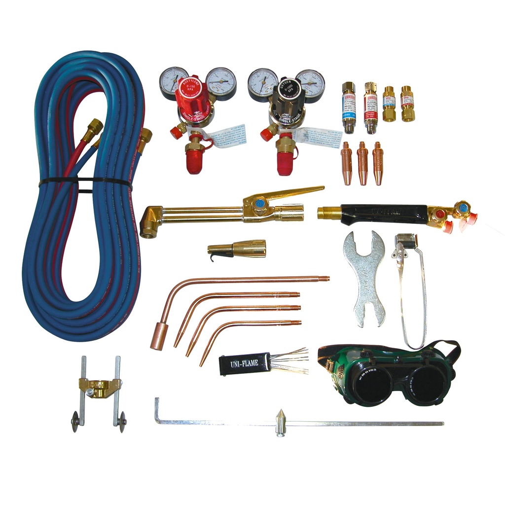 Gas Cutting & Welding Kit Oxy/Acet Unimig Deluxe