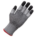 Glove Cut 5 Stealth Razor Green Band Nitrile Dots sz9 L