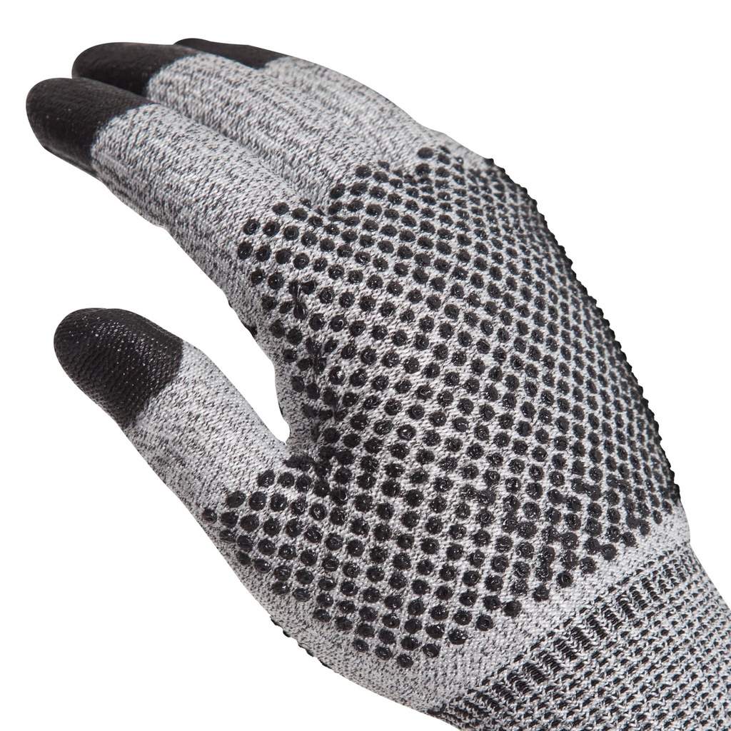 Glove Cut 5 Stealth Razor Green Band Nitrile Dots sz9 L