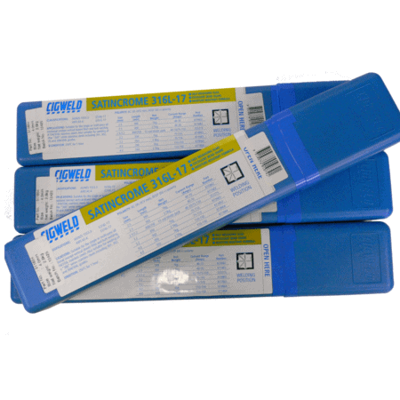 Welding Electrode Satincrome 316L-17 4.0mm 2.5kg Cigweld