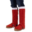 Welding Leggings Leather Metatarsal Guard Big Red