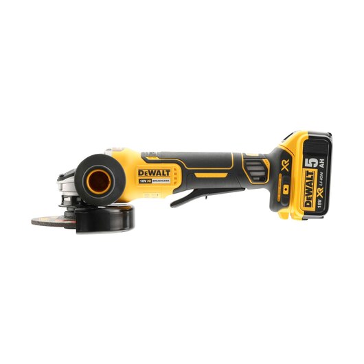 Angle Grinder 125mm 18V XR Li-Ion Brushless (Paddle Switch) Bare Dewalt