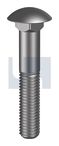 M6x100 Coach Bolt Zinc