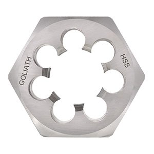Die Nut (Hex) 9/16-12 BSW Chrome Bordo