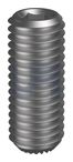 M3x3 Grub Screw Knurled Point Plain