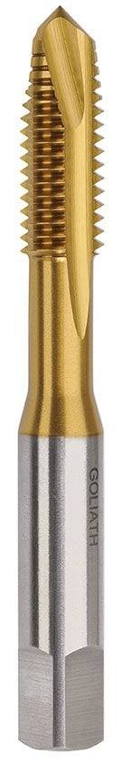Spiral Point (Gun) Tap M6x1 TiN Goliath
