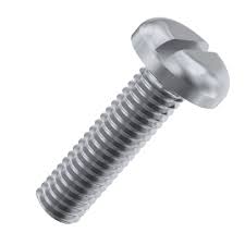 M5x8 Metal Thread Screw Zinc Pan Slot