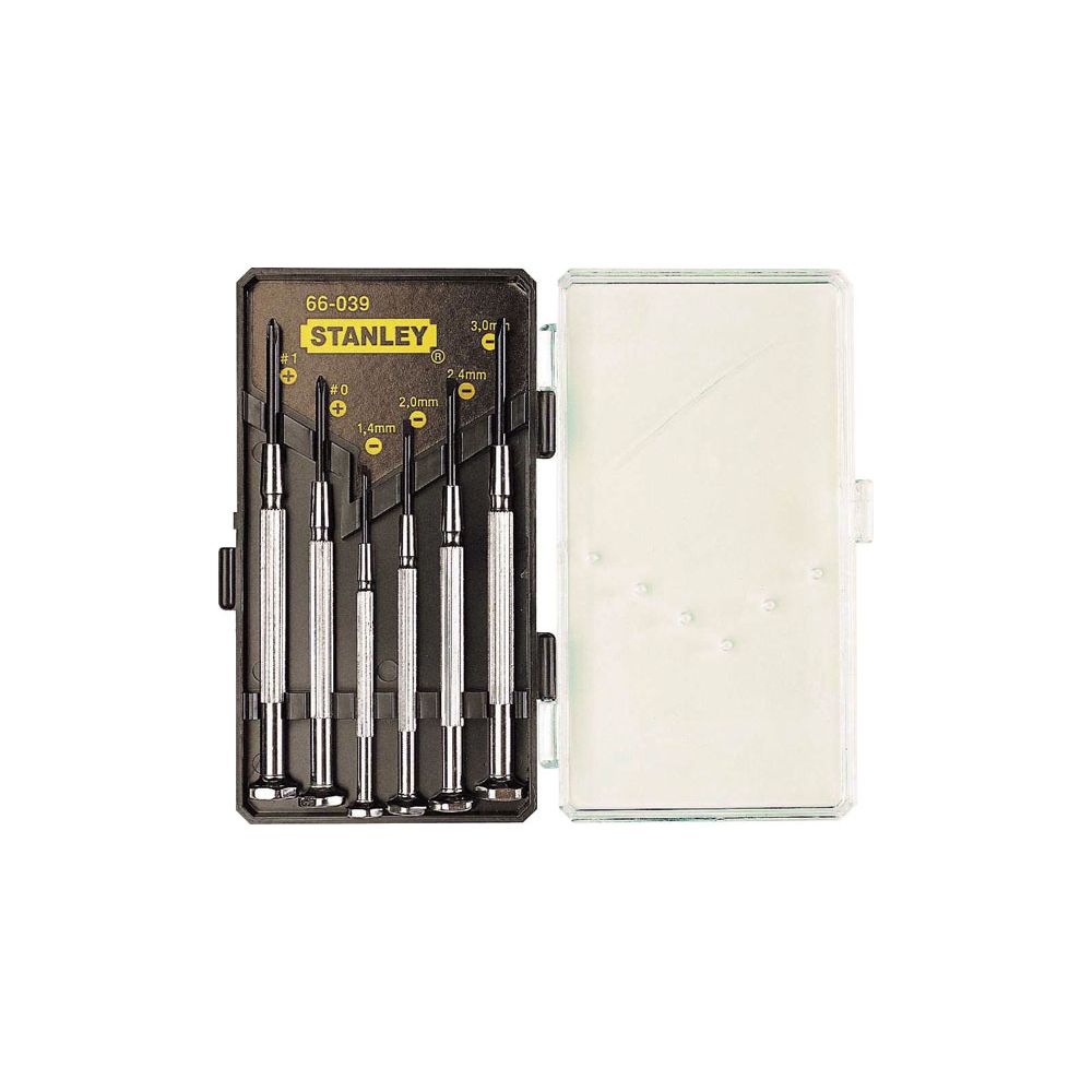 Screw Driver Set Precision 6pc Stanley