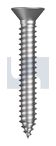 #10Gx1/2 Self Tapping Screw Csk Square Drive Zinc