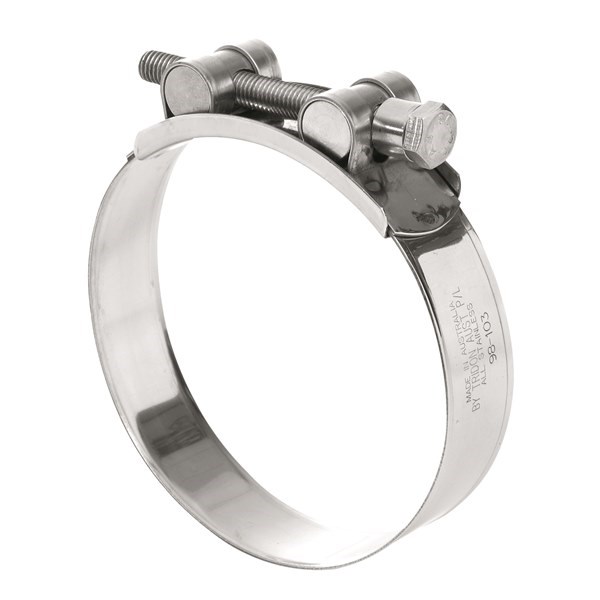 T-Bolt Clamp 20-22mm Full Stainless Tridon