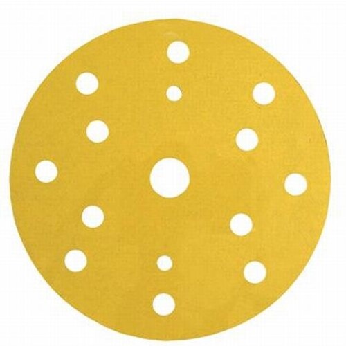 Sanding Disc 150mm P240 Hookit 15 Hole Gold 3M