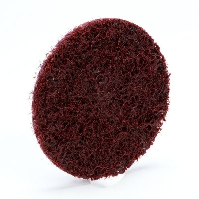 Roloc Disc 50mm Surface Cond Maroon MED 3M