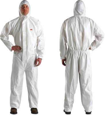 Coverall White 2XL 4510 3M