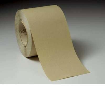 Paper Roll 70mm x 25m Hookit Gold P120 255P 3M