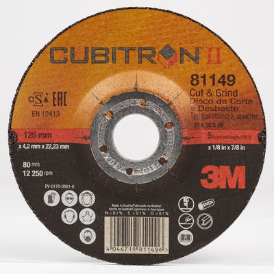 Disc Grinding 115x4.2x22 Cubitron II 3M