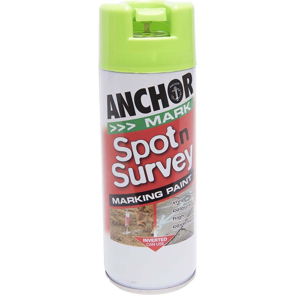 Paint Spot & Survey Aerosol Green Anchor