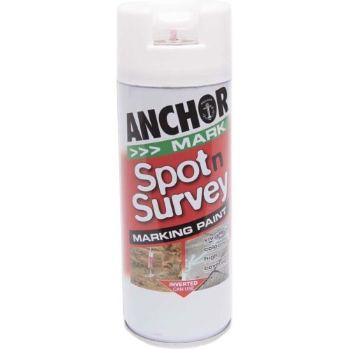 Paint Spot & Survey Aerosol White Anchor