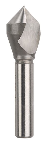 Countersink Single Flute 2-15mm HSSCo Bright Bordo