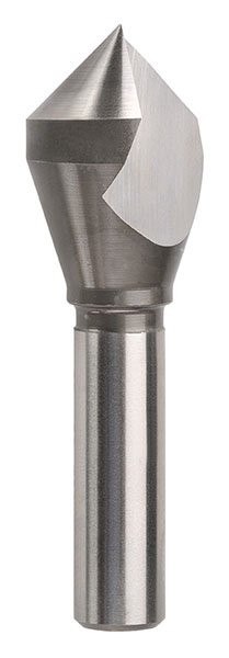 Countersink Single Flute 2-20mm HSSCo Bright Bordo