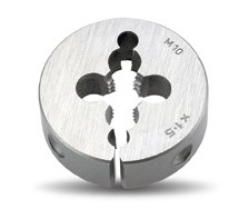 Button Die Round M14x1.25 Fine 1 1/2"OD Chrome Bordo