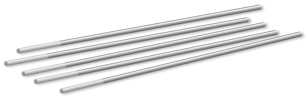 Tungsten Electrode Ceriated 1.6mm 10pk Grey Binzel