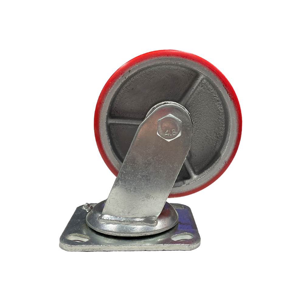 Castor 6" Swivel HD PU/CI