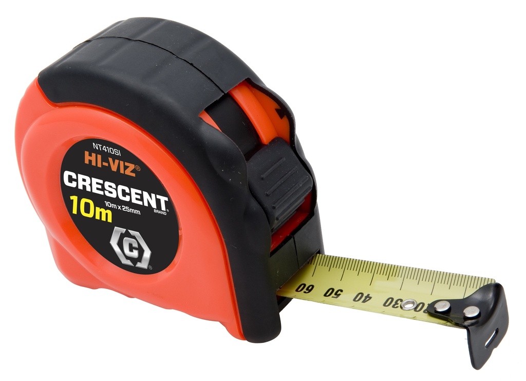 Tape Measure 10m Metric 25mm Wide Crescent