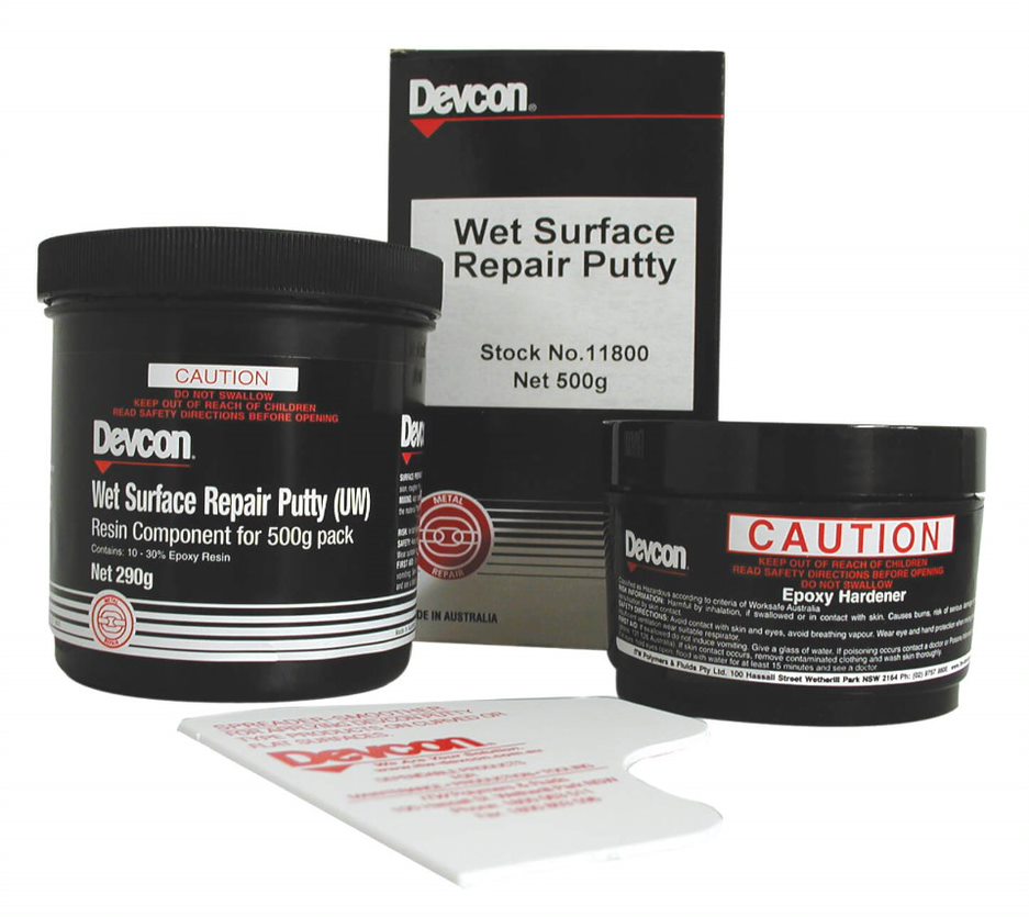 Devcon Wet Surface Repair Putty (Uw) 500g