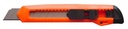 Knife Snap Blade 18mm Plastic Economy Diplomat