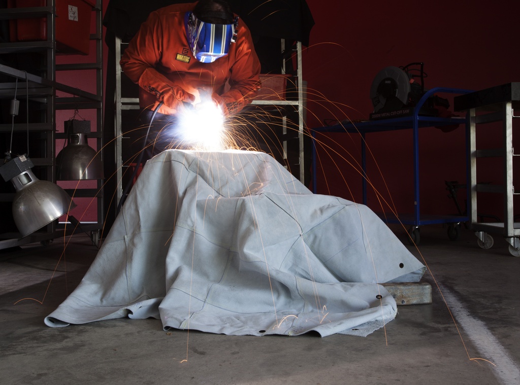 Welding Blanket 2.0x2.0m Chrome Leather