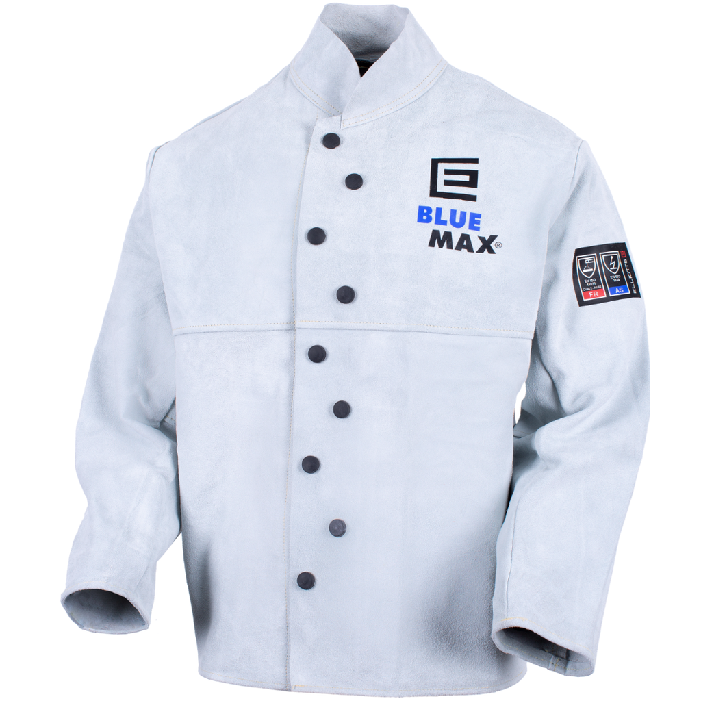 Welding Jacket Chrome Leather L