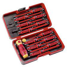 Screw Driver Set VDE 1000V 14pc Felo