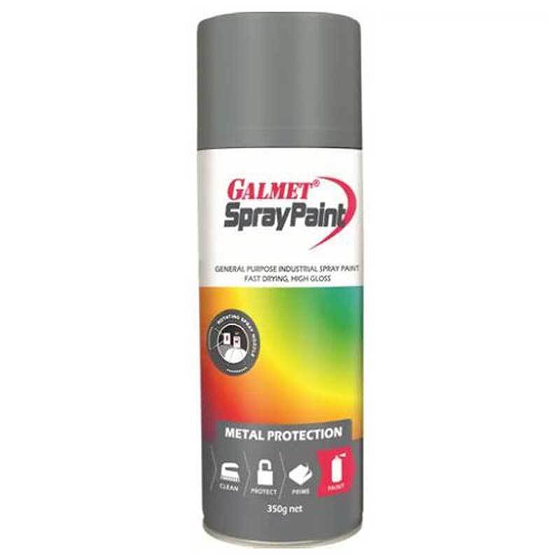 Paint Aerosol Silver 350g Galmet