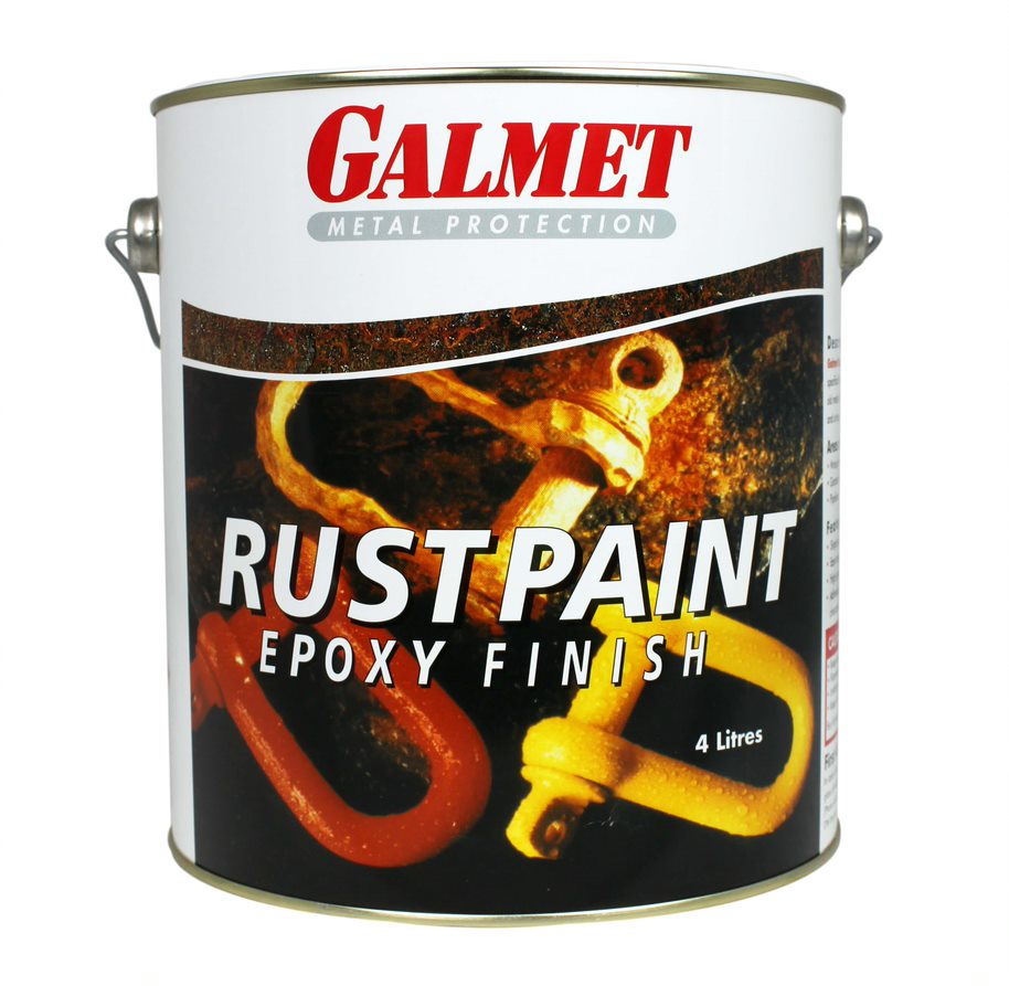 Paint Rustpaint Black Gloss 4L Galmet