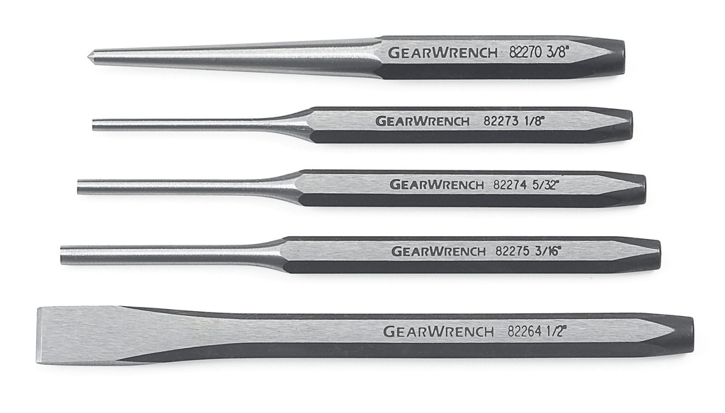 Punch & Chisel Set 5pc
