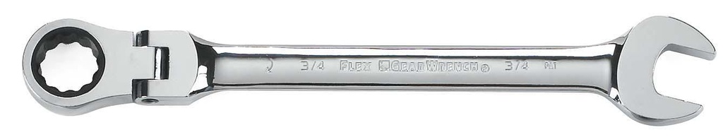 Gear Ratchet Spanner 19mm Ring & O/End GearWrench
