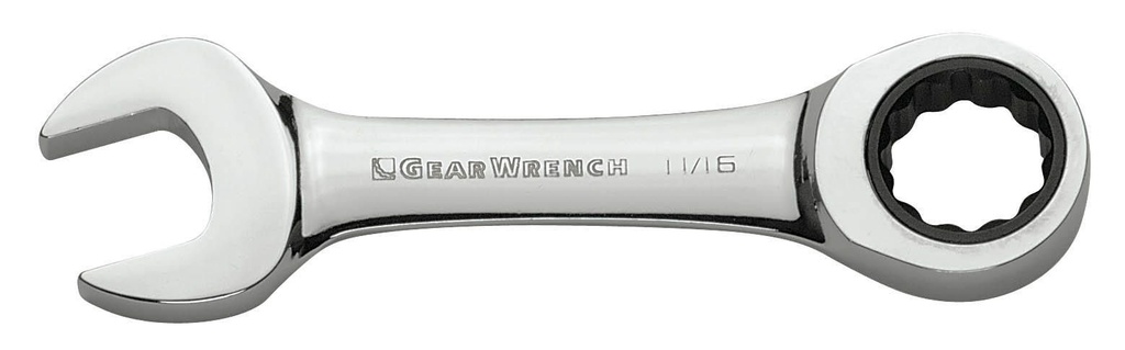 Gear Ratchet Spanner 11mm One Way Stubby GearWrench